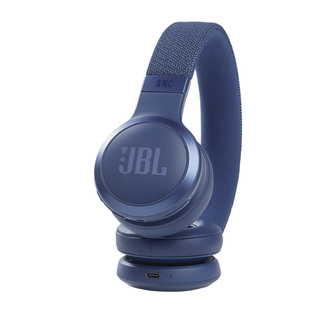JBL Live 460NC - Blue - Wireless on-ear NC headphones - Detailshot 4 image number null